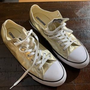 Converse Metallic Gold Allstars
